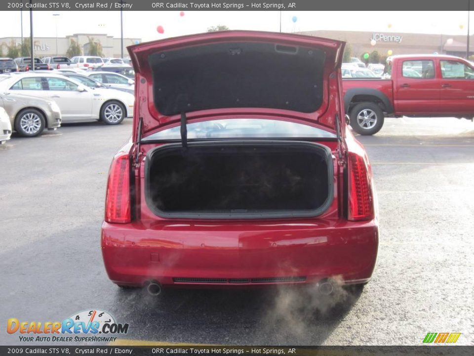 2009 Cadillac STS V8 Crystal Red / Ebony Photo #5