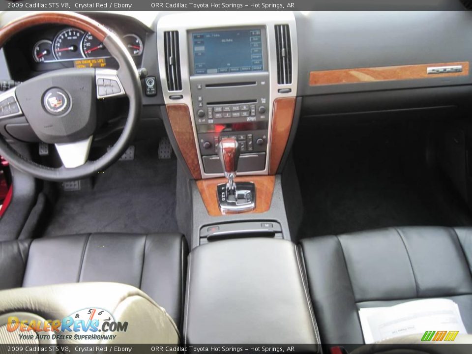 2009 Cadillac STS V8 Crystal Red / Ebony Photo #6