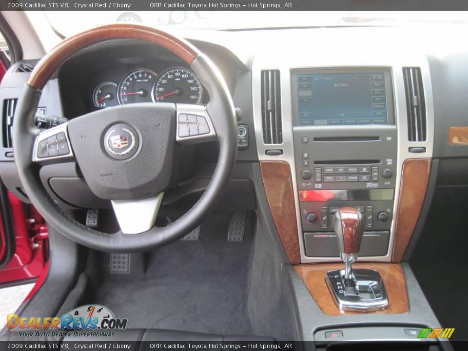 2009 Cadillac STS V8 Crystal Red / Ebony Photo #7