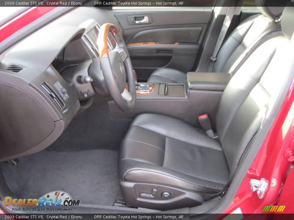 2009 Cadillac STS V8 Crystal Red / Ebony Photo #8