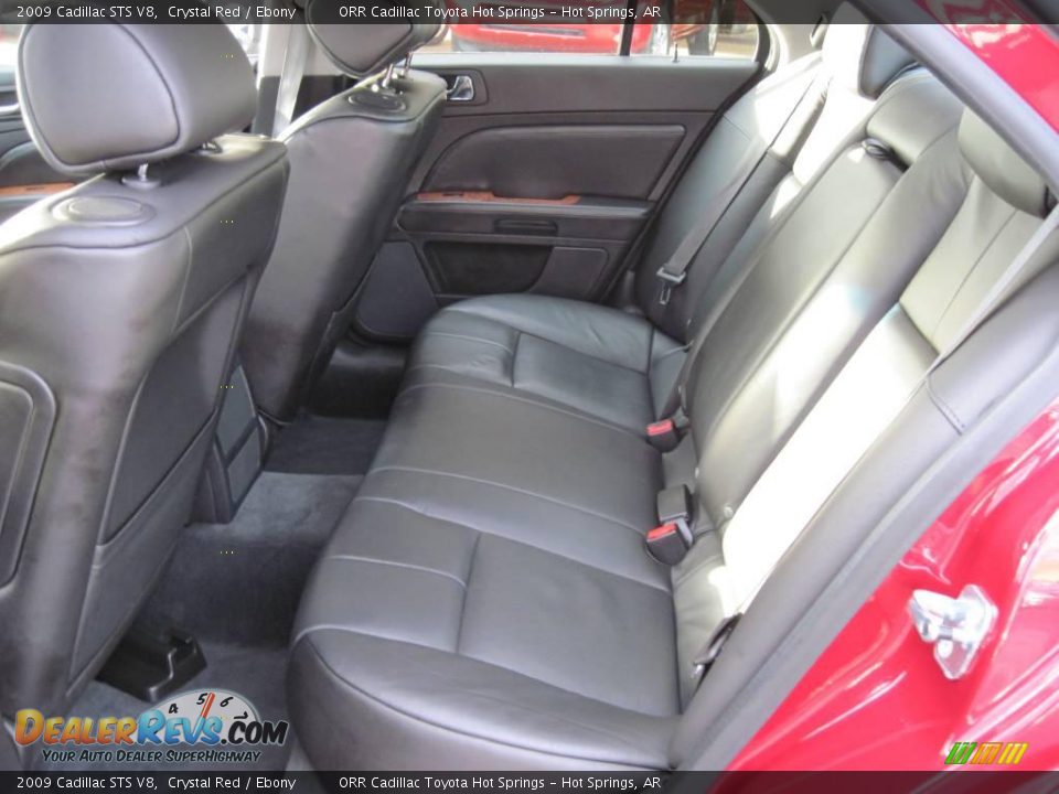 2009 Cadillac STS V8 Crystal Red / Ebony Photo #9