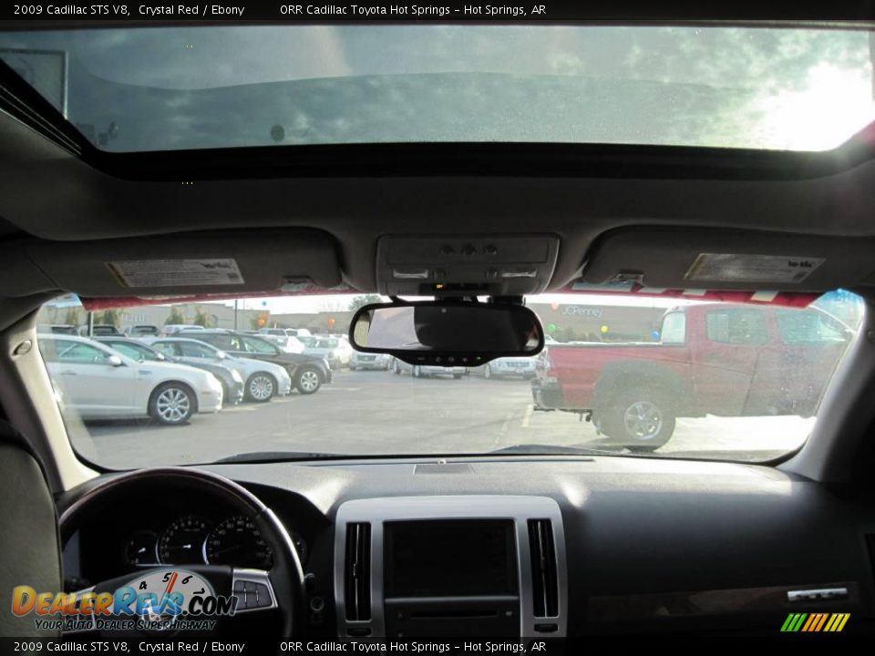 2009 Cadillac STS V8 Crystal Red / Ebony Photo #10