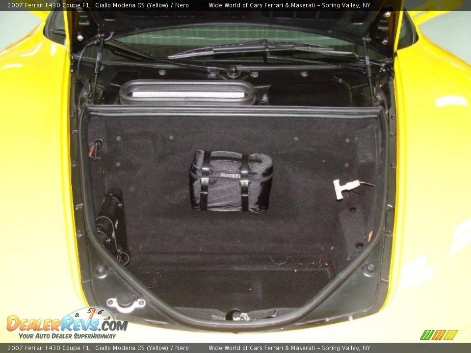 2007 Ferrari F430 Coupe F1 Giallo Modena DS (Yellow) / Nero Photo #23
