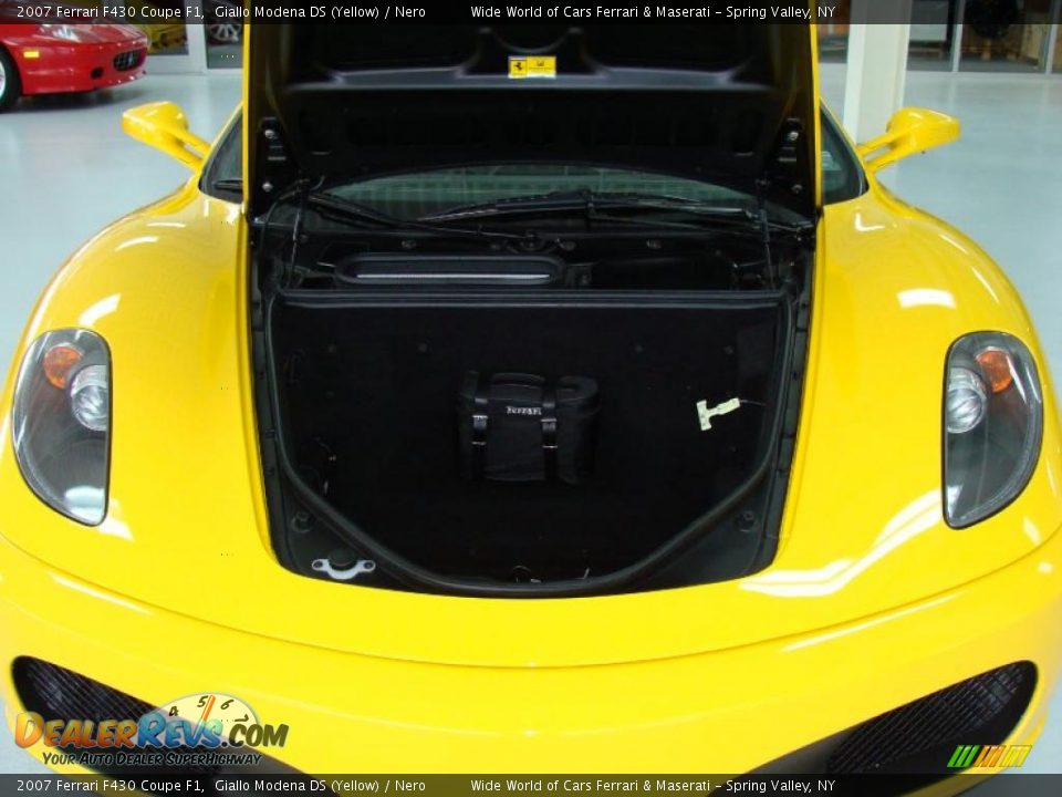 2007 Ferrari F430 Coupe F1 Giallo Modena DS (Yellow) / Nero Photo #24