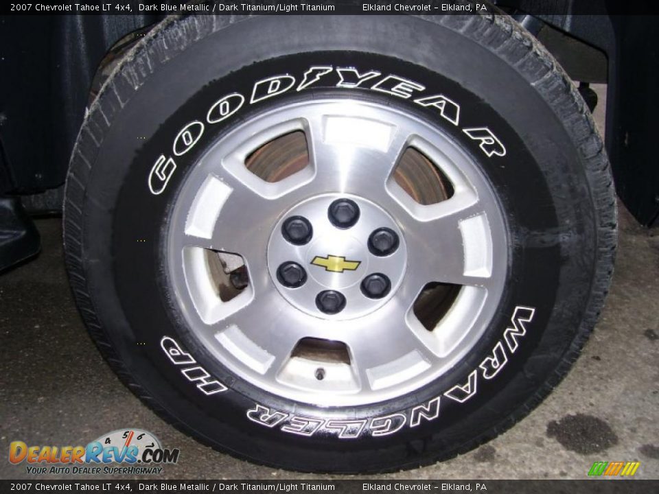 2007 Chevrolet Tahoe LT 4x4 Dark Blue Metallic / Dark Titanium/Light Titanium Photo #9