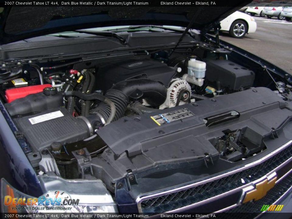 2007 Chevrolet Tahoe LT 4x4 Dark Blue Metallic / Dark Titanium/Light Titanium Photo #11
