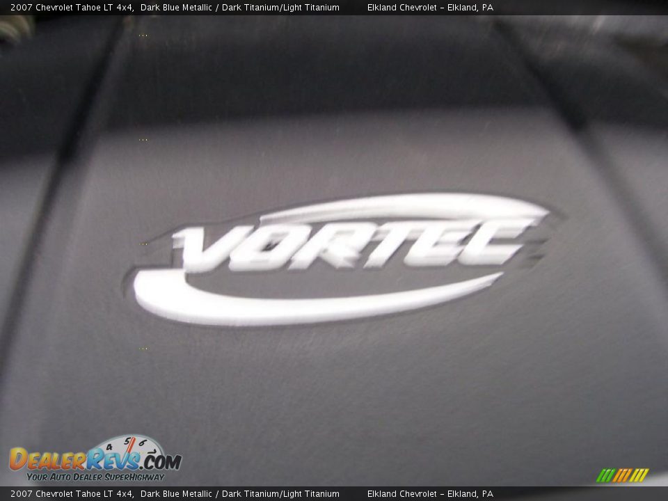 2007 Chevrolet Tahoe LT 4x4 Dark Blue Metallic / Dark Titanium/Light Titanium Photo #12