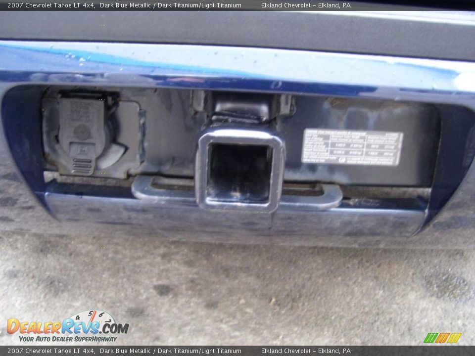 2007 Chevrolet Tahoe LT 4x4 Dark Blue Metallic / Dark Titanium/Light Titanium Photo #13
