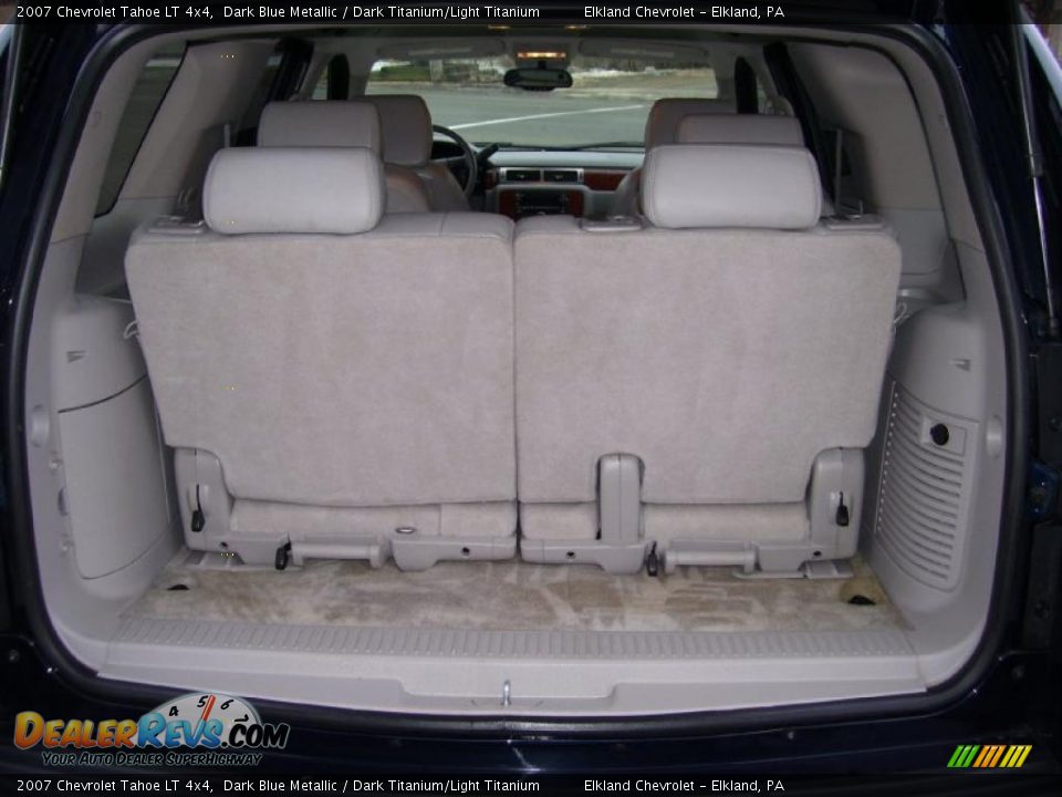 2007 Chevrolet Tahoe LT 4x4 Dark Blue Metallic / Dark Titanium/Light Titanium Photo #15