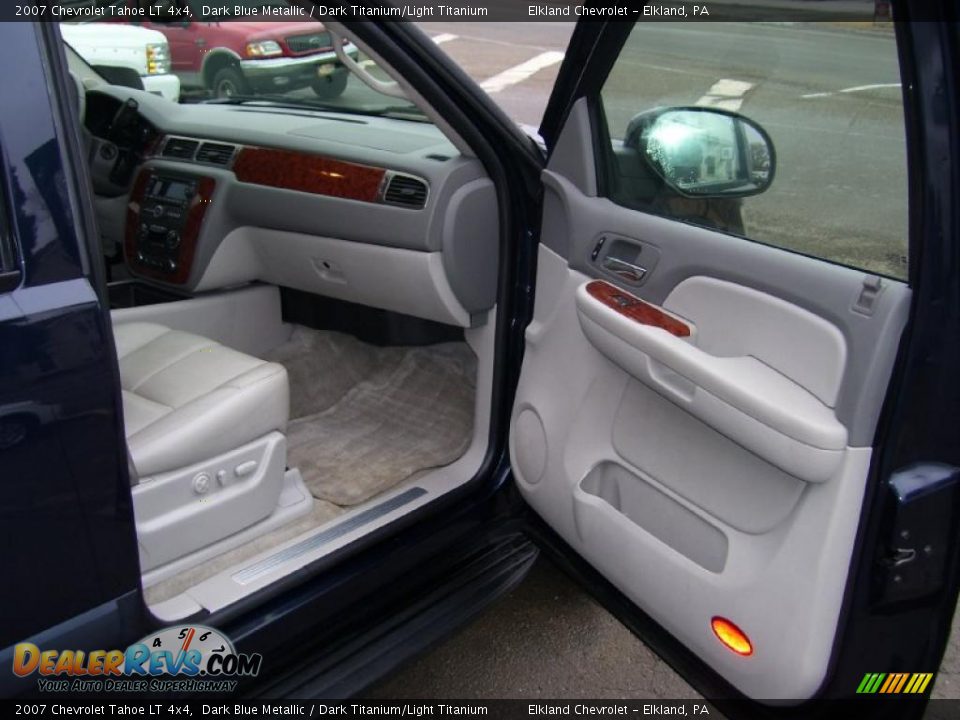 2007 Chevrolet Tahoe LT 4x4 Dark Blue Metallic / Dark Titanium/Light Titanium Photo #16