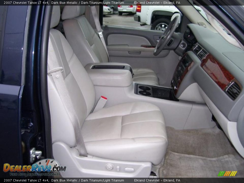 2007 Chevrolet Tahoe LT 4x4 Dark Blue Metallic / Dark Titanium/Light Titanium Photo #17
