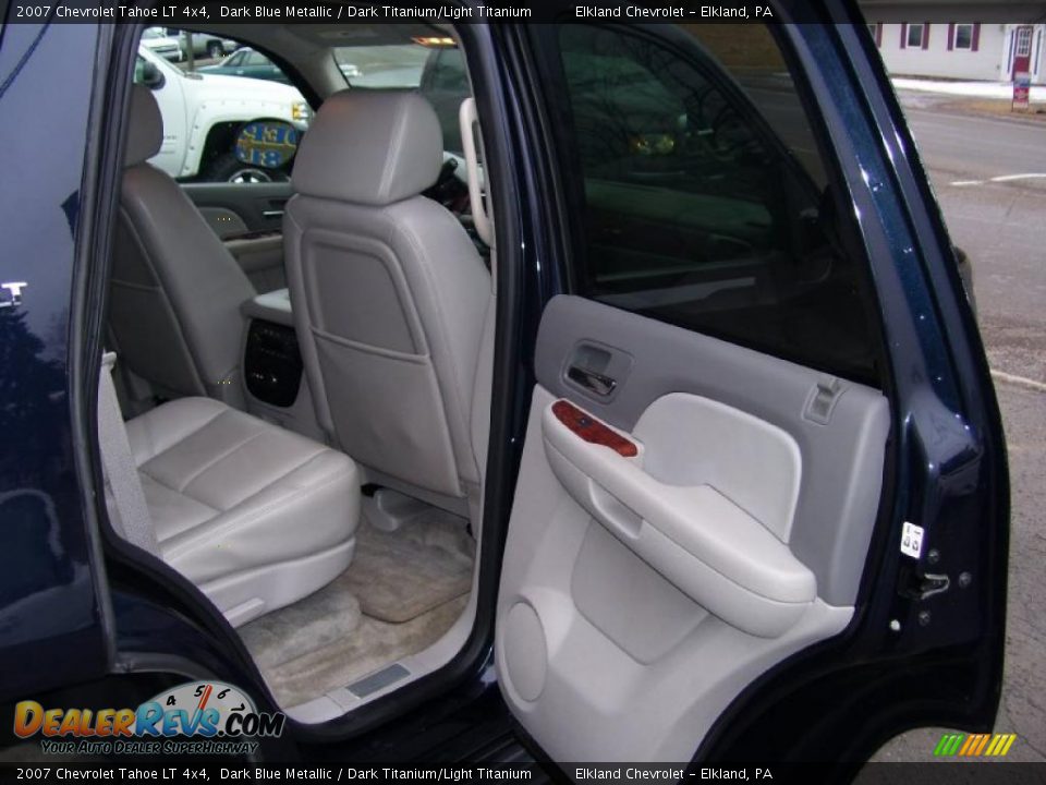 2007 Chevrolet Tahoe LT 4x4 Dark Blue Metallic / Dark Titanium/Light Titanium Photo #21