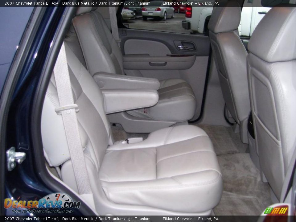 2007 Chevrolet Tahoe LT 4x4 Dark Blue Metallic / Dark Titanium/Light Titanium Photo #22