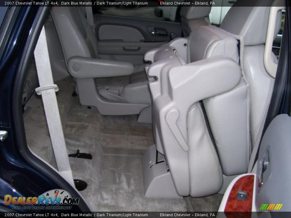 2007 Chevrolet Tahoe LT 4x4 Dark Blue Metallic / Dark Titanium/Light Titanium Photo #24