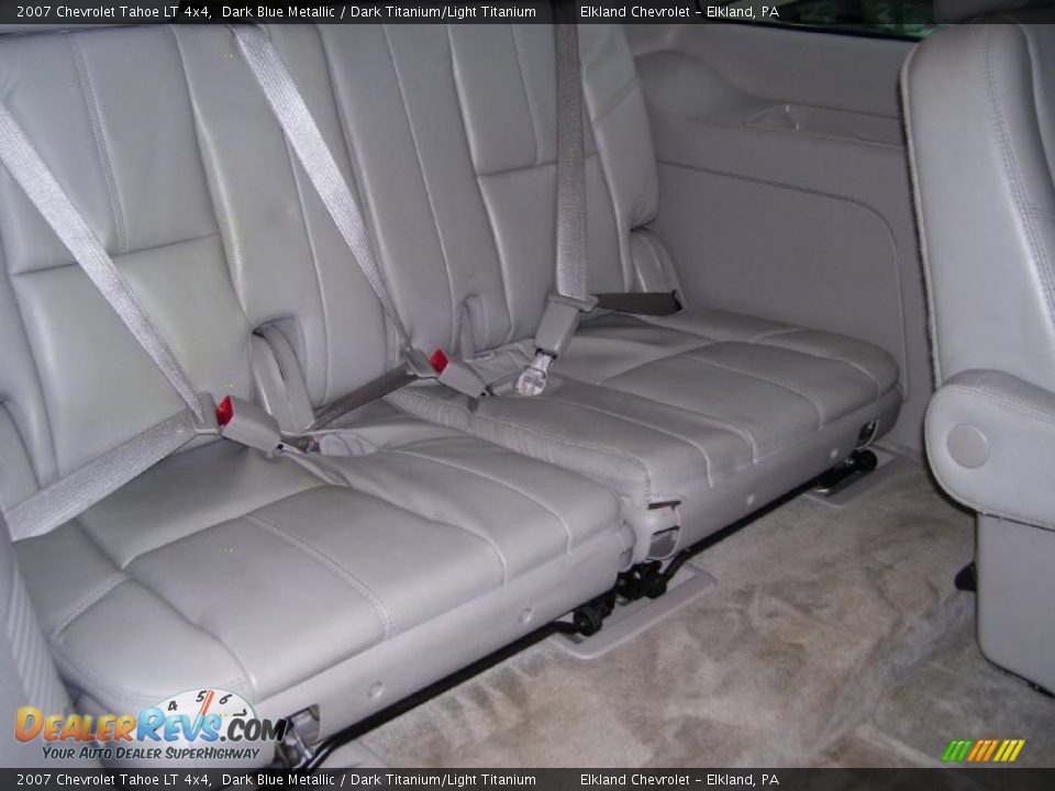 2007 Chevrolet Tahoe LT 4x4 Dark Blue Metallic / Dark Titanium/Light Titanium Photo #25