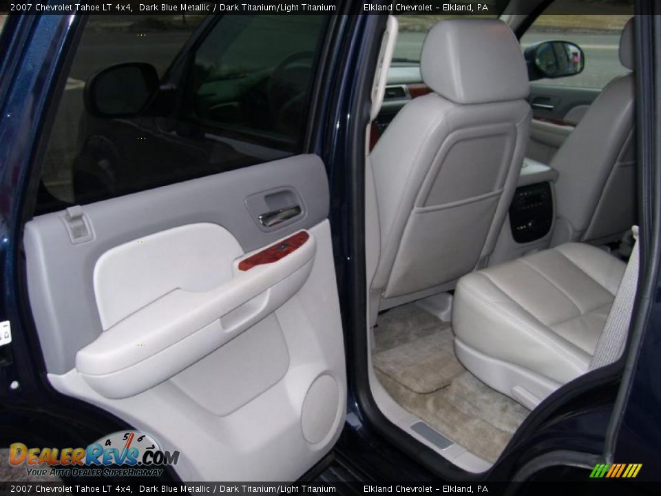 2007 Chevrolet Tahoe LT 4x4 Dark Blue Metallic / Dark Titanium/Light Titanium Photo #26