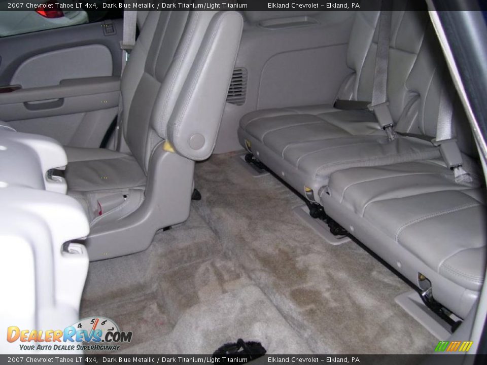 2007 Chevrolet Tahoe LT 4x4 Dark Blue Metallic / Dark Titanium/Light Titanium Photo #28