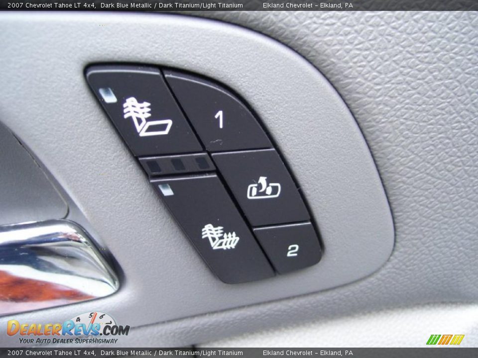 2007 Chevrolet Tahoe LT 4x4 Dark Blue Metallic / Dark Titanium/Light Titanium Photo #33