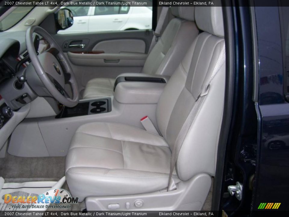 2007 Chevrolet Tahoe LT 4x4 Dark Blue Metallic / Dark Titanium/Light Titanium Photo #34