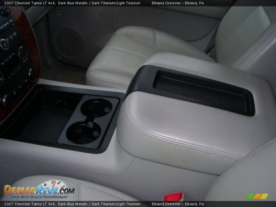 2007 Chevrolet Tahoe LT 4x4 Dark Blue Metallic / Dark Titanium/Light Titanium Photo #36
