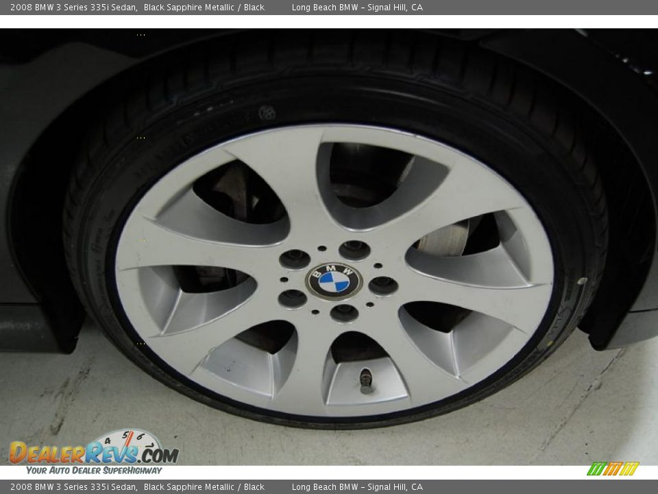 2008 BMW 3 Series 335i Sedan Black Sapphire Metallic / Black Photo #3