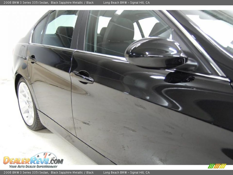 2008 BMW 3 Series 335i Sedan Black Sapphire Metallic / Black Photo #4