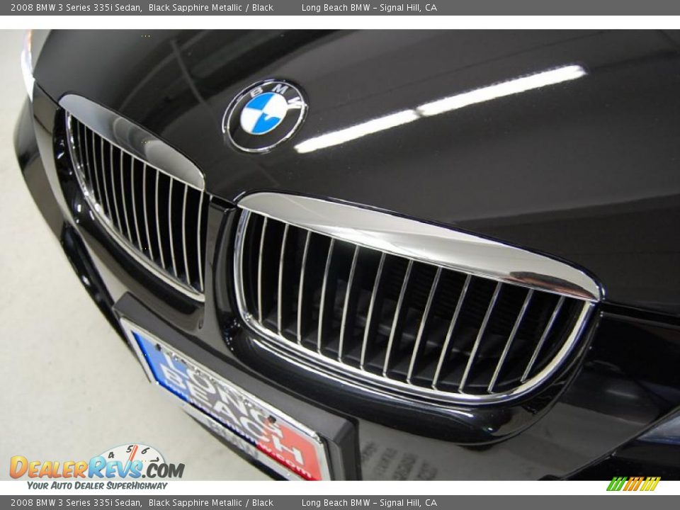 2008 BMW 3 Series 335i Sedan Black Sapphire Metallic / Black Photo #15