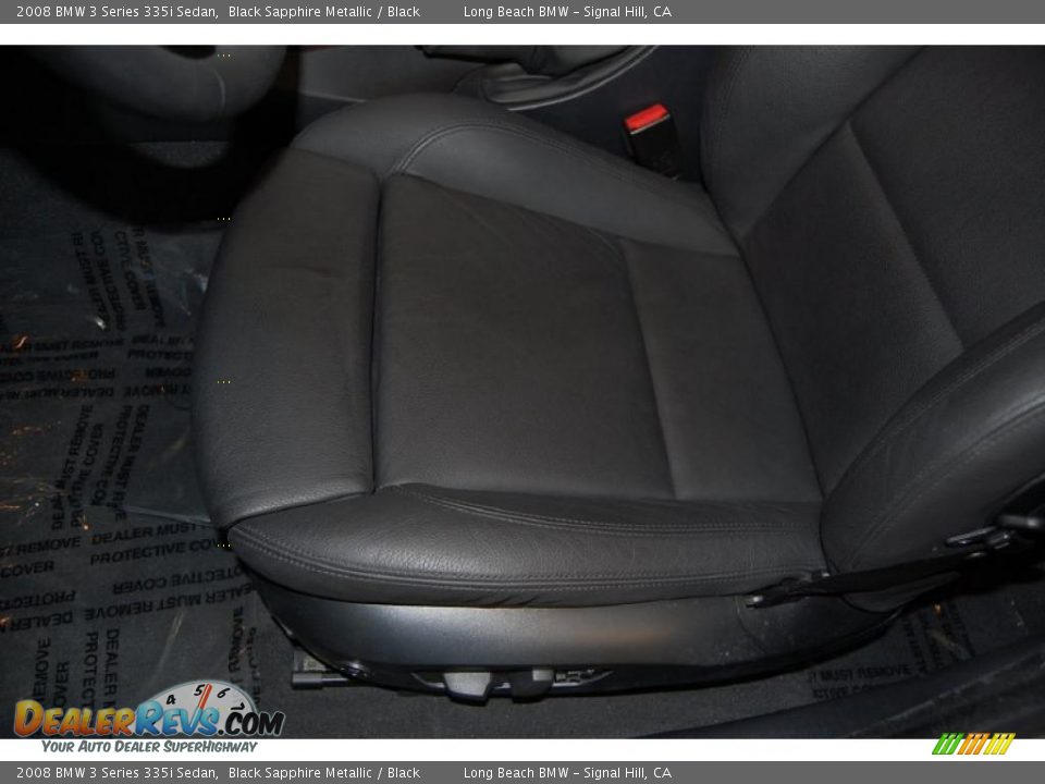 2008 BMW 3 Series 335i Sedan Black Sapphire Metallic / Black Photo #22