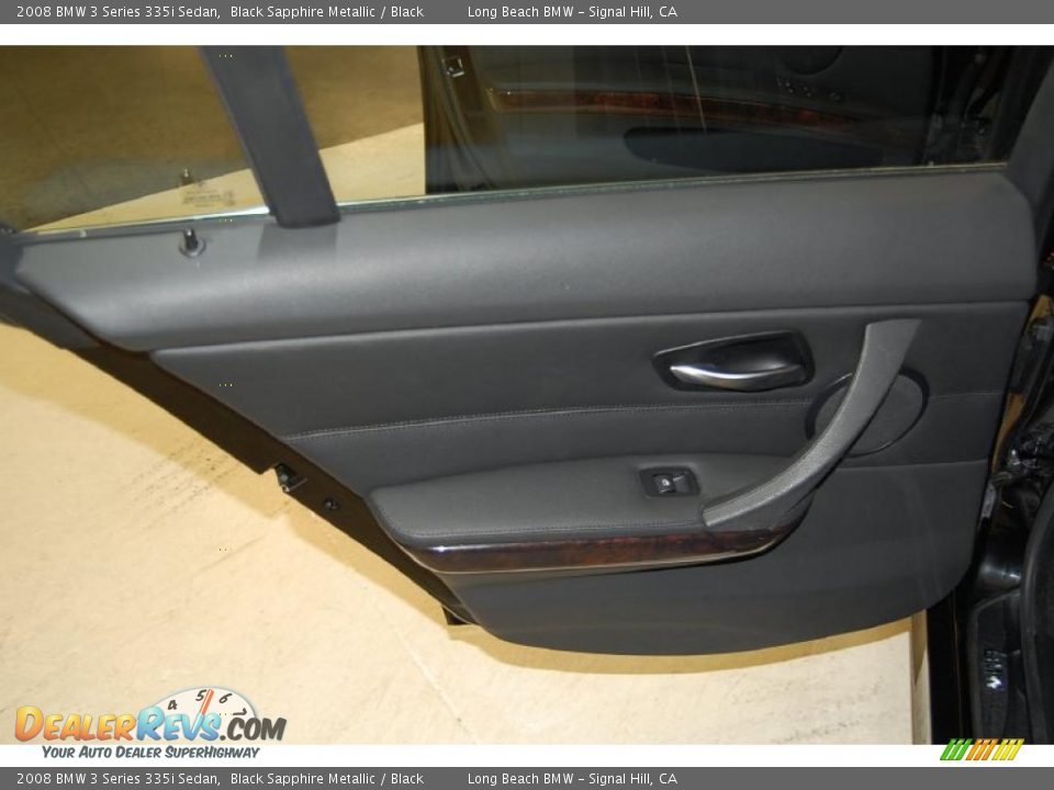 2008 BMW 3 Series 335i Sedan Black Sapphire Metallic / Black Photo #29