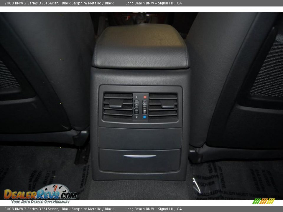 2008 BMW 3 Series 335i Sedan Black Sapphire Metallic / Black Photo #30