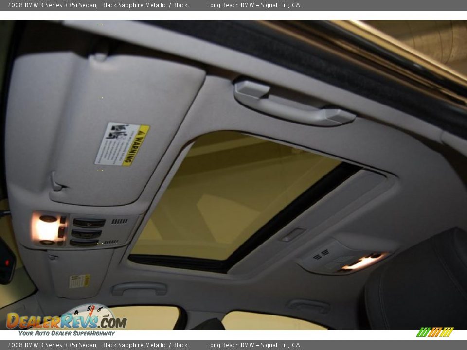 2008 BMW 3 Series 335i Sedan Black Sapphire Metallic / Black Photo #31