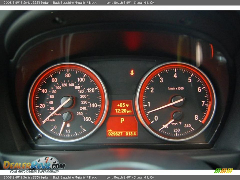2008 BMW 3 Series 335i Sedan Black Sapphire Metallic / Black Photo #32