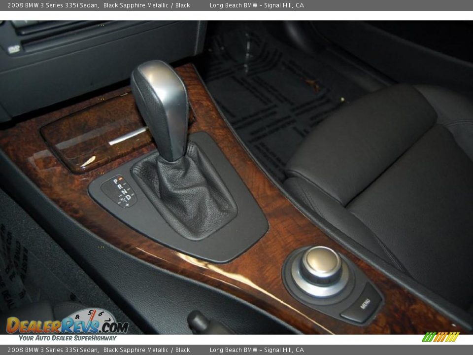 2008 BMW 3 Series 335i Sedan Black Sapphire Metallic / Black Photo #36