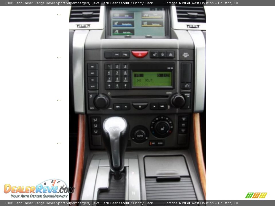 2006 Land Rover Range Rover Sport Supercharged Java Black Pearlescent / Ebony Black Photo #8