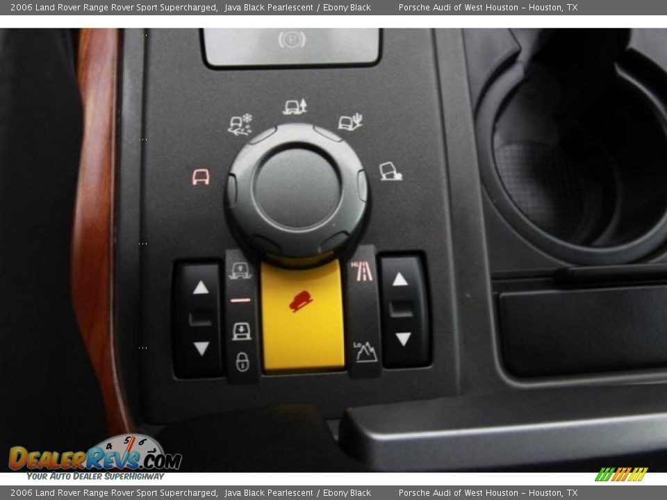 2006 Land Rover Range Rover Sport Supercharged Java Black Pearlescent / Ebony Black Photo #15
