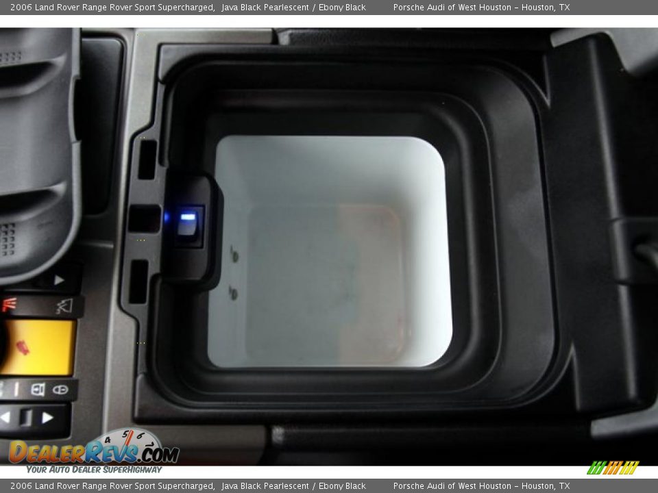 2006 Land Rover Range Rover Sport Supercharged Java Black Pearlescent / Ebony Black Photo #21