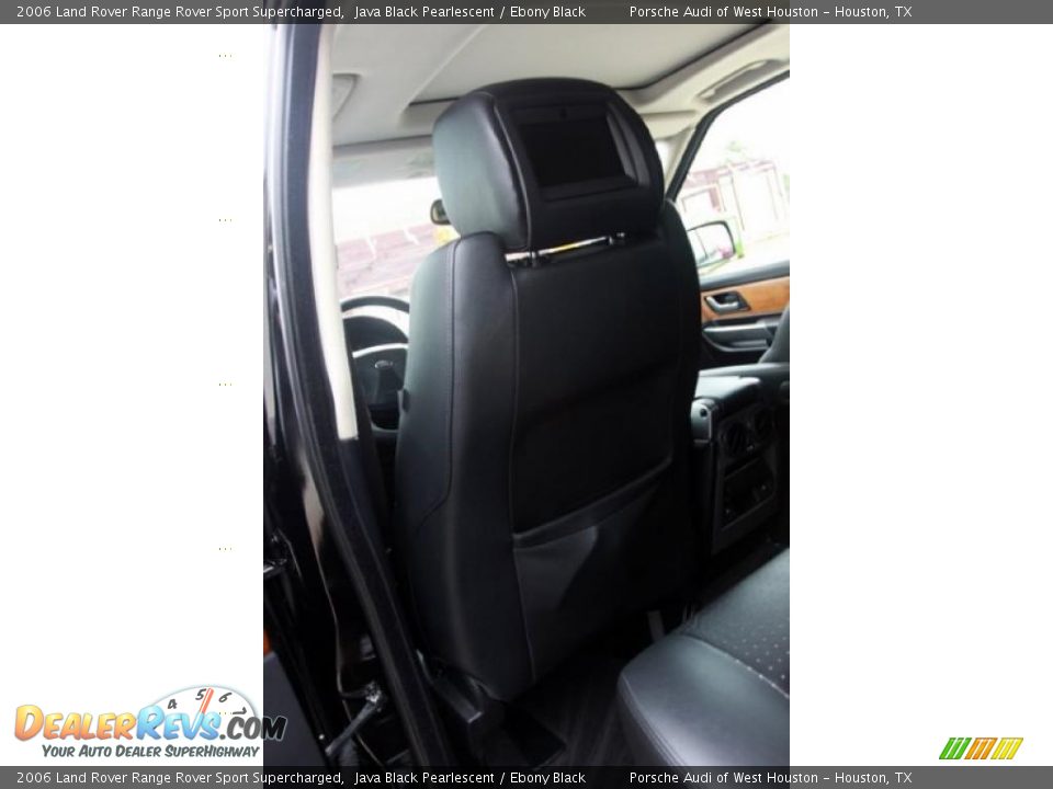 2006 Land Rover Range Rover Sport Supercharged Java Black Pearlescent / Ebony Black Photo #29