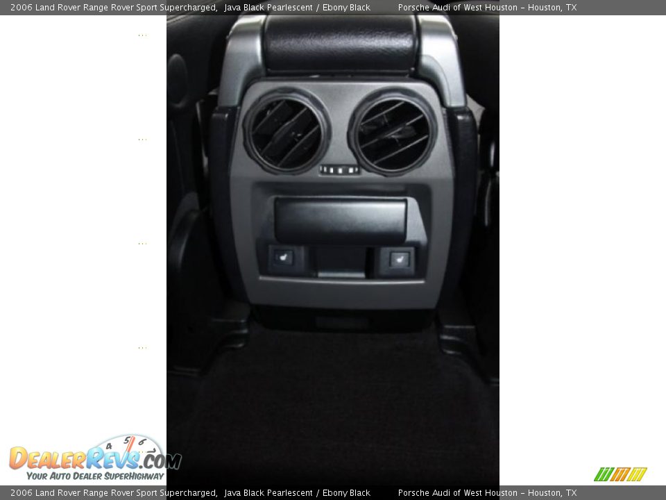 2006 Land Rover Range Rover Sport Supercharged Java Black Pearlescent / Ebony Black Photo #32