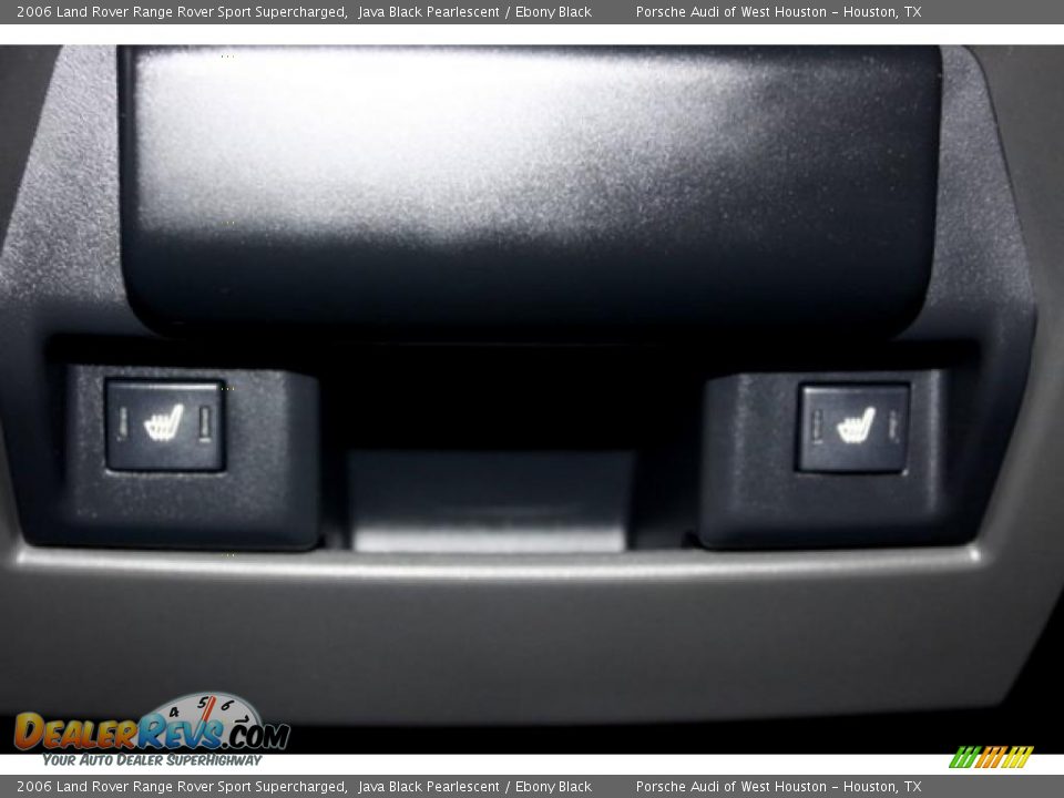 2006 Land Rover Range Rover Sport Supercharged Java Black Pearlescent / Ebony Black Photo #33