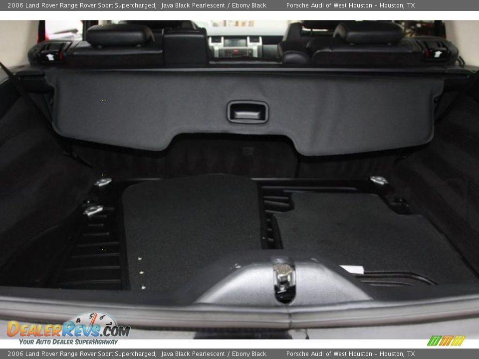 2006 Land Rover Range Rover Sport Supercharged Java Black Pearlescent / Ebony Black Photo #34