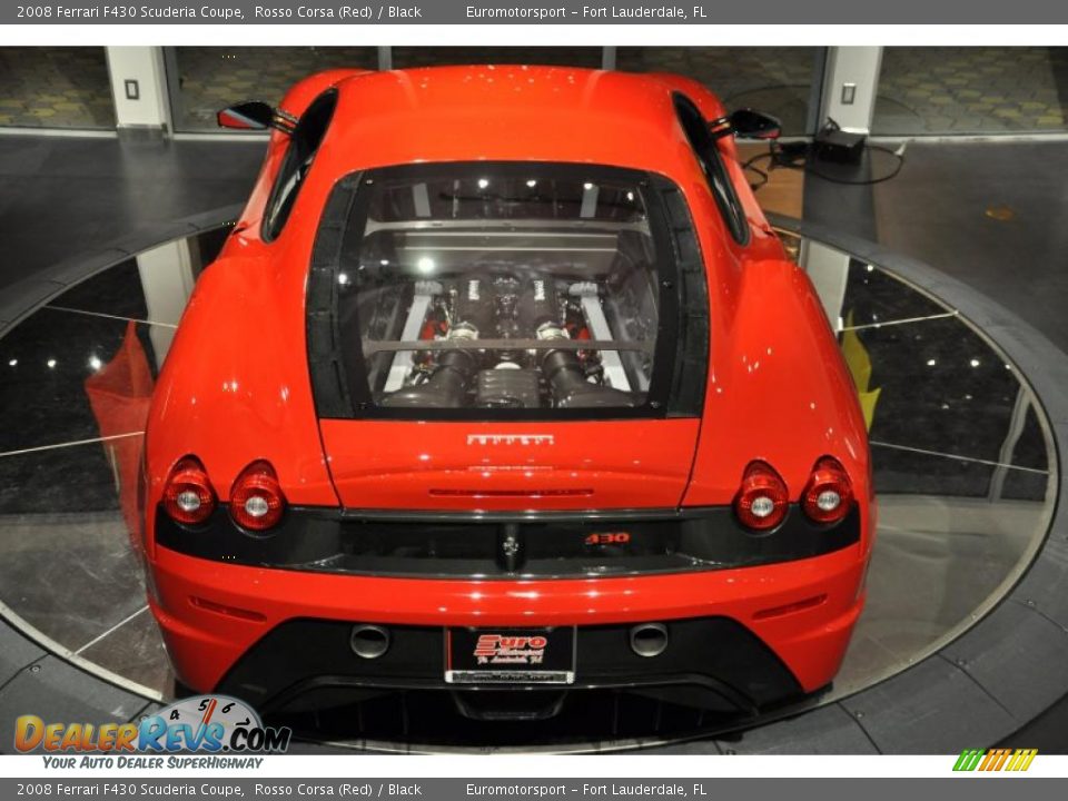 2008 Ferrari F430 Scuderia Coupe Rosso Corsa (Red) / Black Photo #5