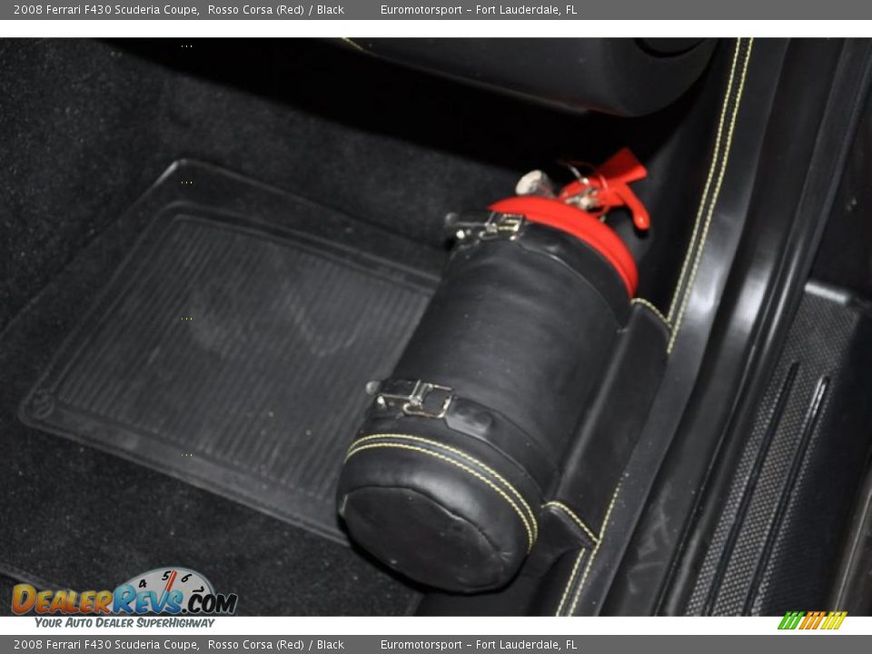2008 Ferrari F430 Scuderia Coupe Rosso Corsa (Red) / Black Photo #8