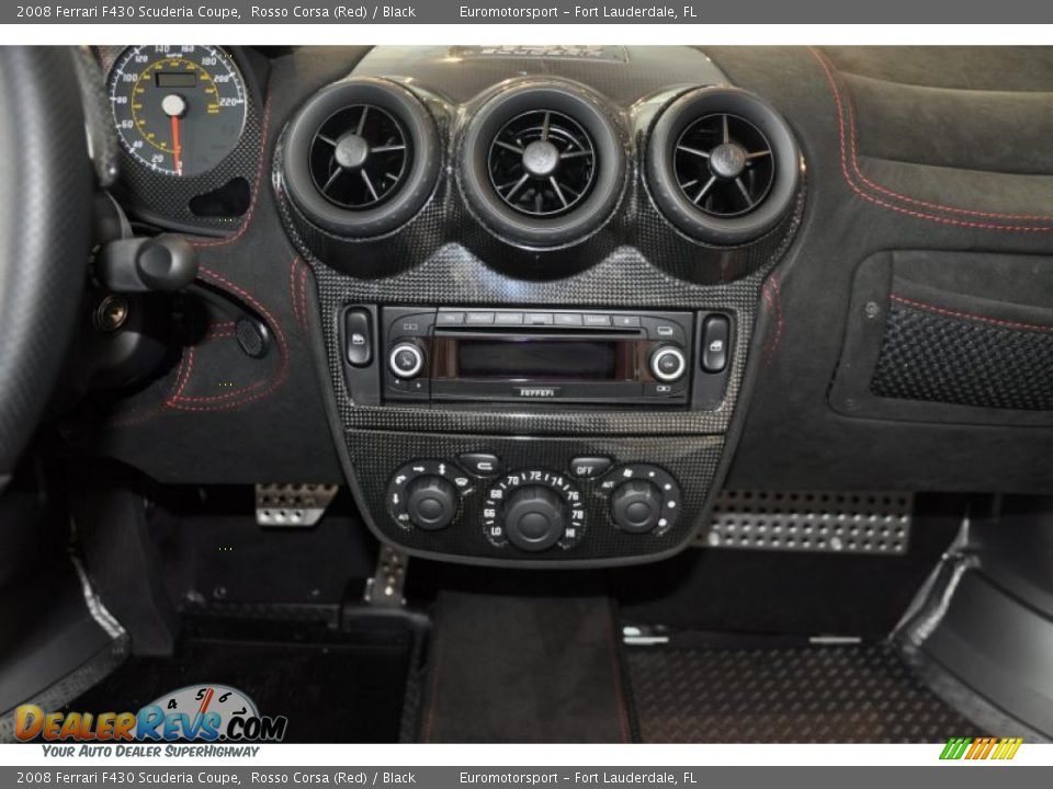 2008 Ferrari F430 Scuderia Coupe Rosso Corsa (Red) / Black Photo #17