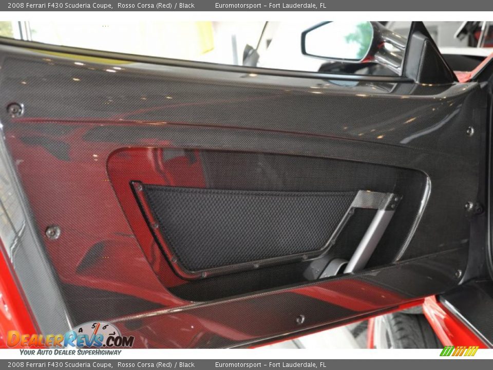 2008 Ferrari F430 Scuderia Coupe Rosso Corsa (Red) / Black Photo #21