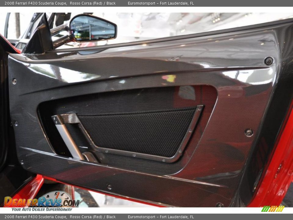 2008 Ferrari F430 Scuderia Coupe Rosso Corsa (Red) / Black Photo #23