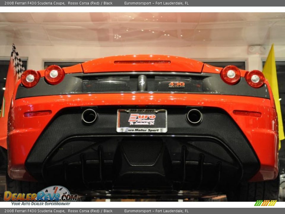 2008 Ferrari F430 Scuderia Coupe Rosso Corsa (Red) / Black Photo #26
