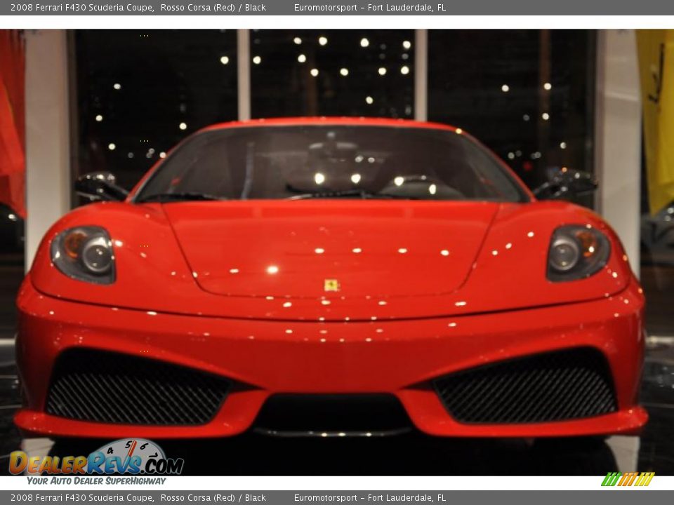 2008 Ferrari F430 Scuderia Coupe Rosso Corsa (Red) / Black Photo #29