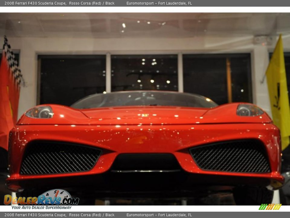 2008 Ferrari F430 Scuderia Coupe Rosso Corsa (Red) / Black Photo #32