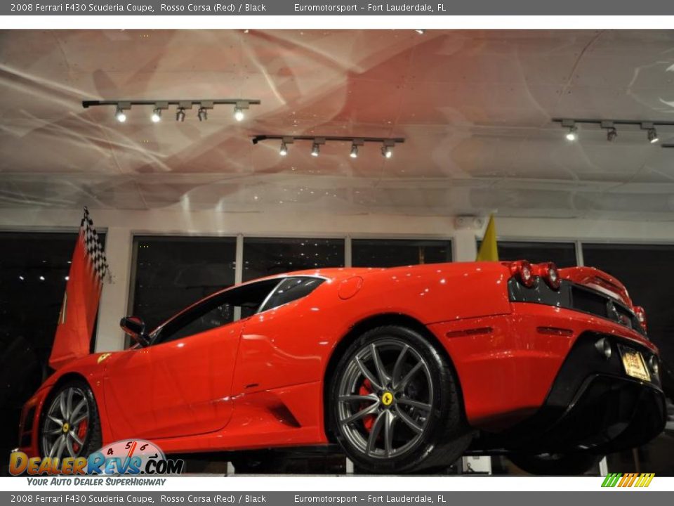 2008 Ferrari F430 Scuderia Coupe Rosso Corsa (Red) / Black Photo #35