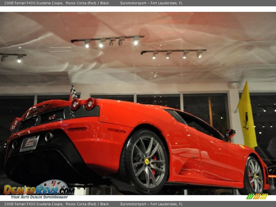 2008 Ferrari F430 Scuderia Coupe Rosso Corsa (Red) / Black Photo #39